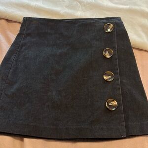 grey mini skirt from altar’d state